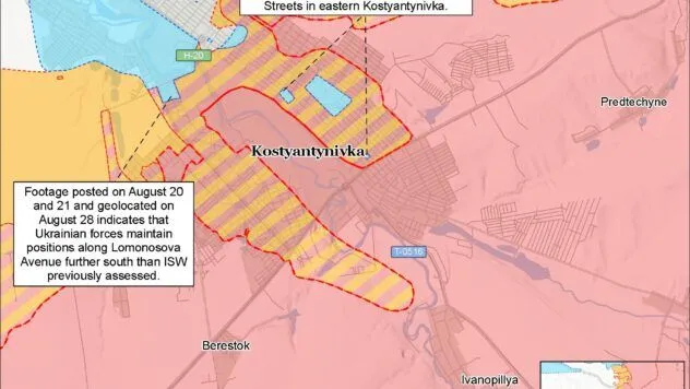 Карта воєнних дій в Україні на 29 серпня 2026 Карта воєнних дій 29 серпня 2026 – обстановка на передовій 12