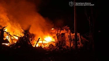 Наслідки атаки на Запоріжжя_2 / © Голова Запорізької ОВА Іван Федоров