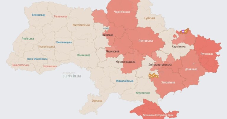 Ворог завдає удари по Україні безпілотниками: напрямок пересування 9 Ворог завдає удари по Україні безпілотниками: напрямок пересування 9