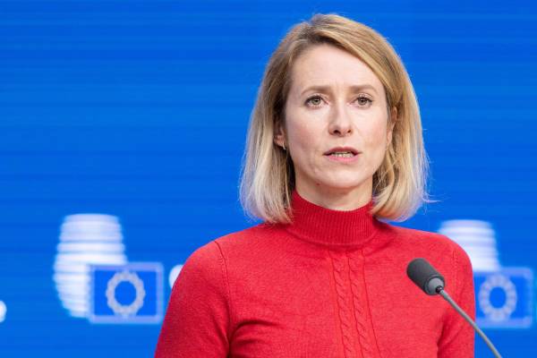 Нові санкції проти Росії від ЄС, — Каллас 5 Нові санкції проти Росії від ЄС, — Каллас 5