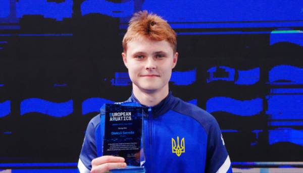 Середа визнаний найкращим стрибуном у воду Європи.