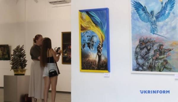У столиці запрацювала експозиція, присвячена Дню Незалежності України.