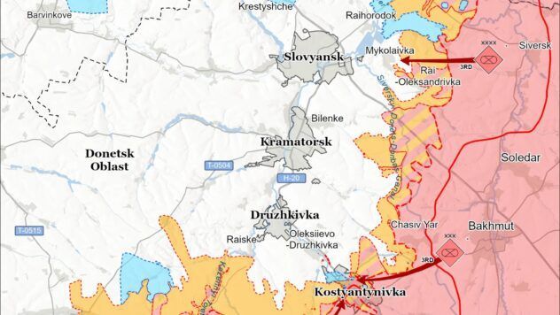 Карта бойових дій в Україні на 27 серпня 2026 Карта бойових дій на 27 серпня 2026 – стан на фронті 13