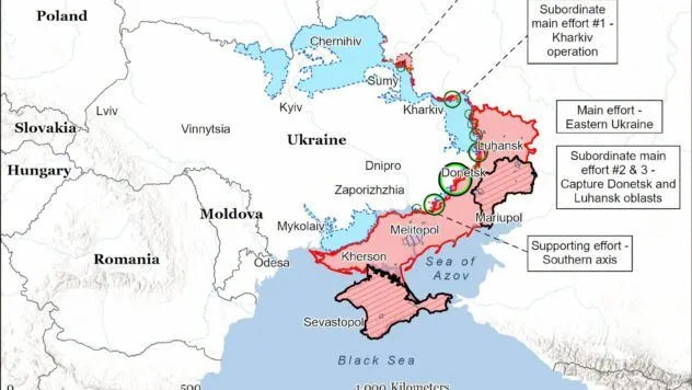 Карта бойових дій в Україні на 23 серпня 2026 Карта воєнних дій 23 серпня 2026 – обстановка на передовій 6