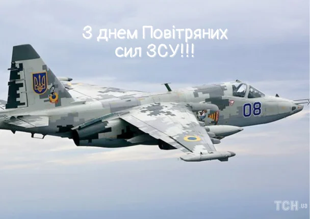 Вітання з Днем Повітряних Сил України 2026: зображення українською, проза, вірші 10 З Днем Повітряних сил України / © ТСН.ua