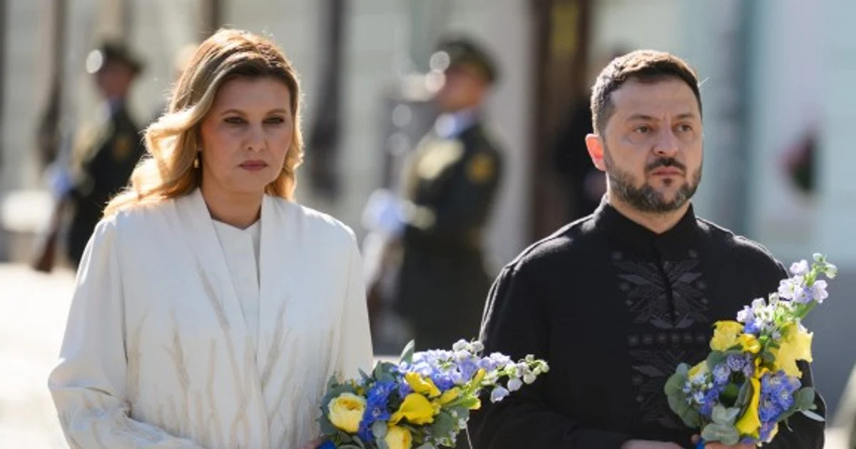 Олена і Володимир Зеленські Олена і Володимир Зеленські