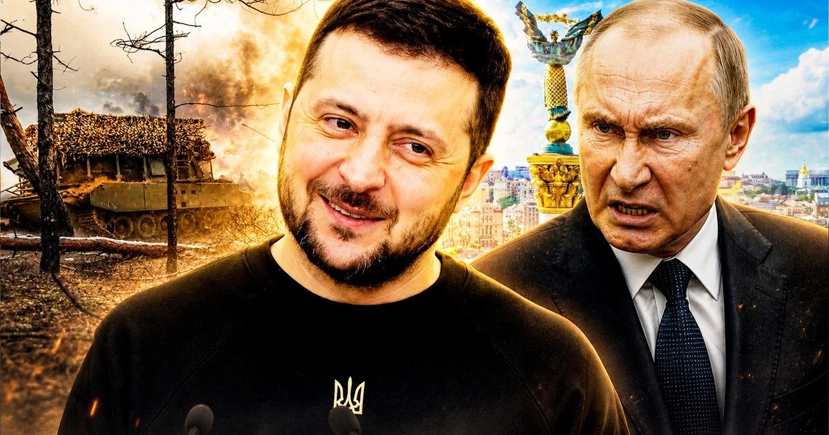Путін та Зеленський
