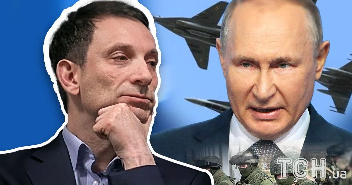 Віталій Портников та Володимир Путін Віталій Портников та Володимир Путін