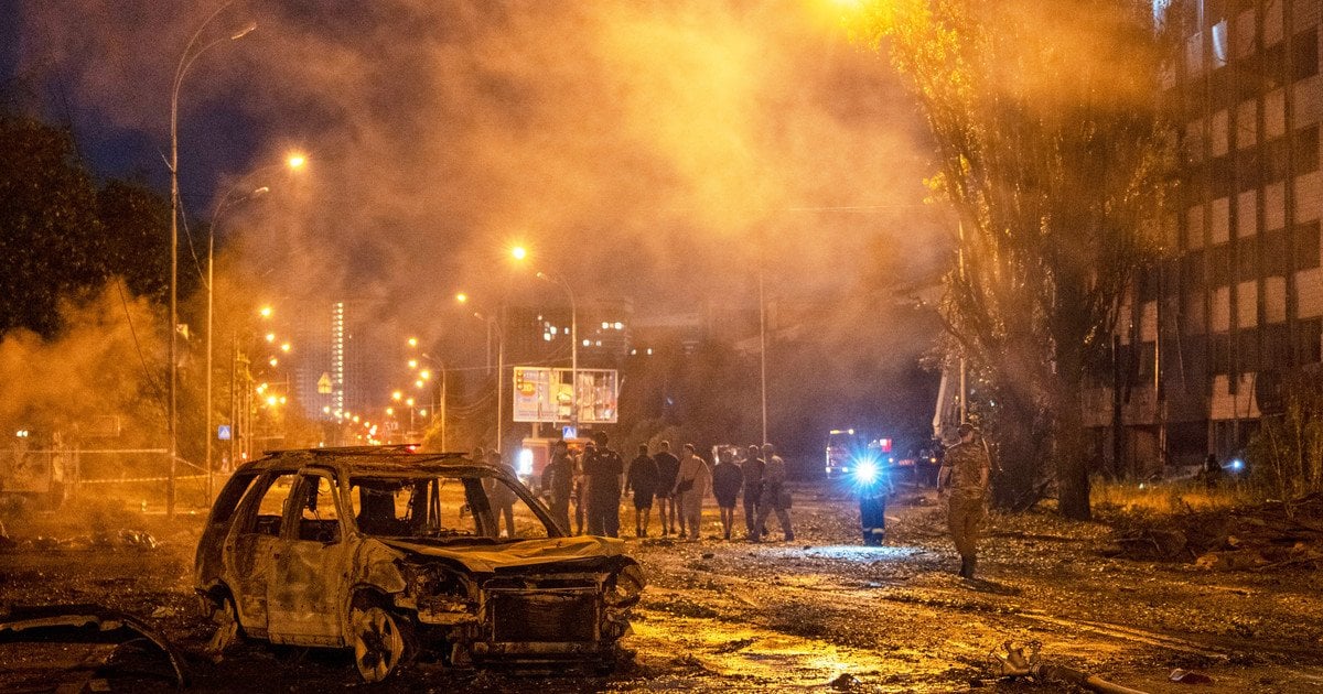 Наслідки атаки на Київ Наслідки атаки на Київ