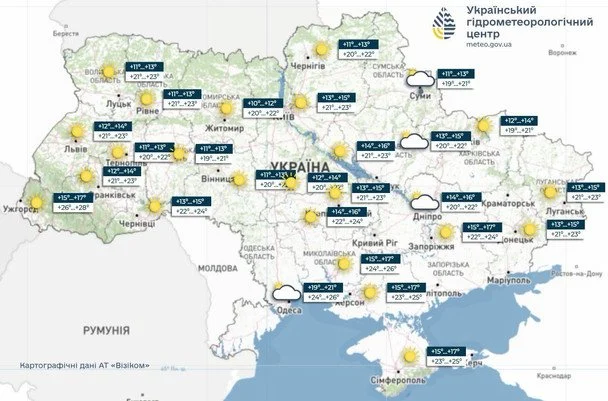 Зниження температури до +9 градусів охопить Україну, після чого прийде нова хвиля спеки: синоптики оголосили терміни та "найспекотніші" міста 3
