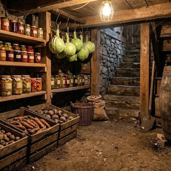 Як зберігати продукти без електрики: креслення ідеального льоху, де нічого не псується
