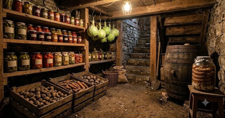 Як зберігати продукти без електрики: креслення ідеального льоху, де нічого не псується 1 Як зберігати продукти без електрики: креслення ідеального льоху, де нічого не псується 1
