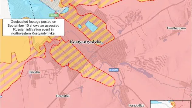 Карта бойових дій