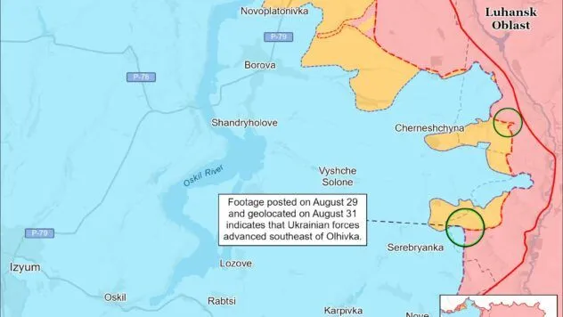 Карта бойових дій 1 вересня: актуальний стан фронту 11 Карта бойових дій на 1 вересня 2026 року