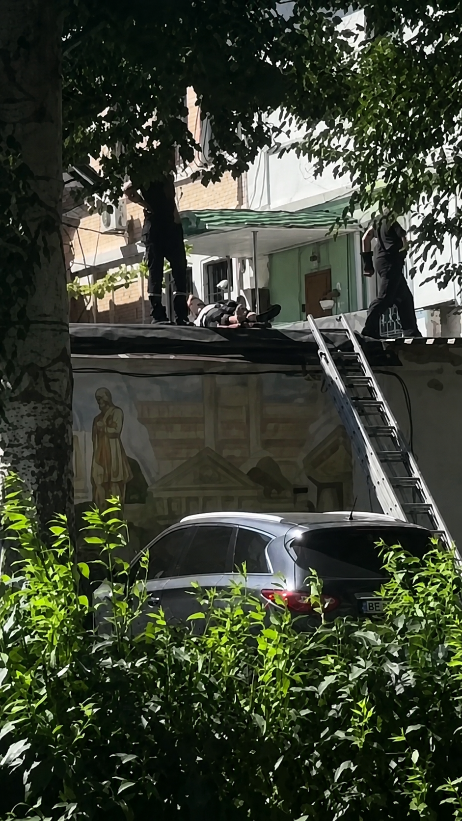 На місці спецоперації в Дніпрі.