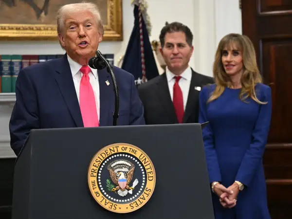 Дональд Трамп, Майкл та Сьюзен Делл
