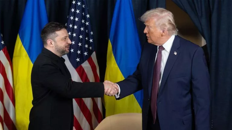 Володимир Зеленський та Дональд Трамп