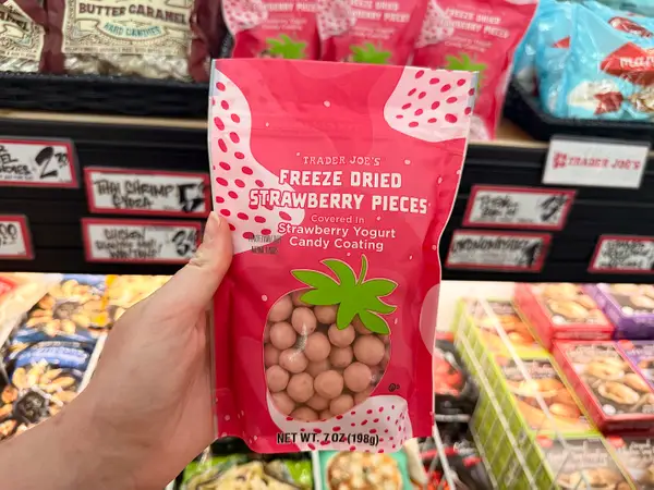 Сублімована полуниця від Trader Joe's