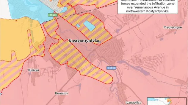 Карта бойових дій