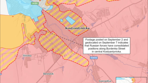 Актуальна карта бойових дій: що відбувається на фронті 9 вересня 2026 року 9 Карта бойових дій