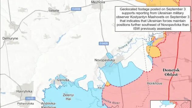 Карта бойових дій