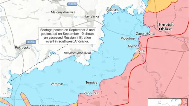 Карта бойових дій