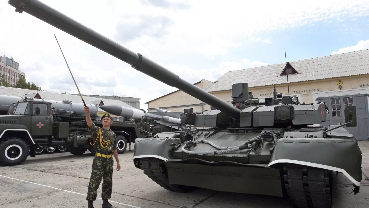 Український танк Оплот
