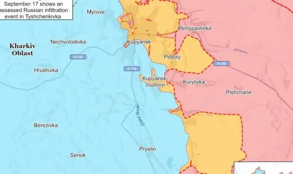 Карта бойових дій 19 вересня: як змінився фронт