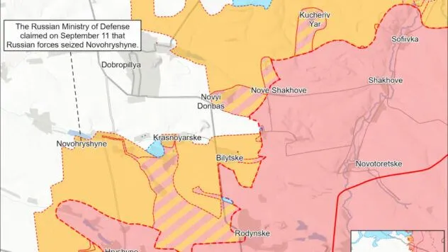 Карта бойових дій