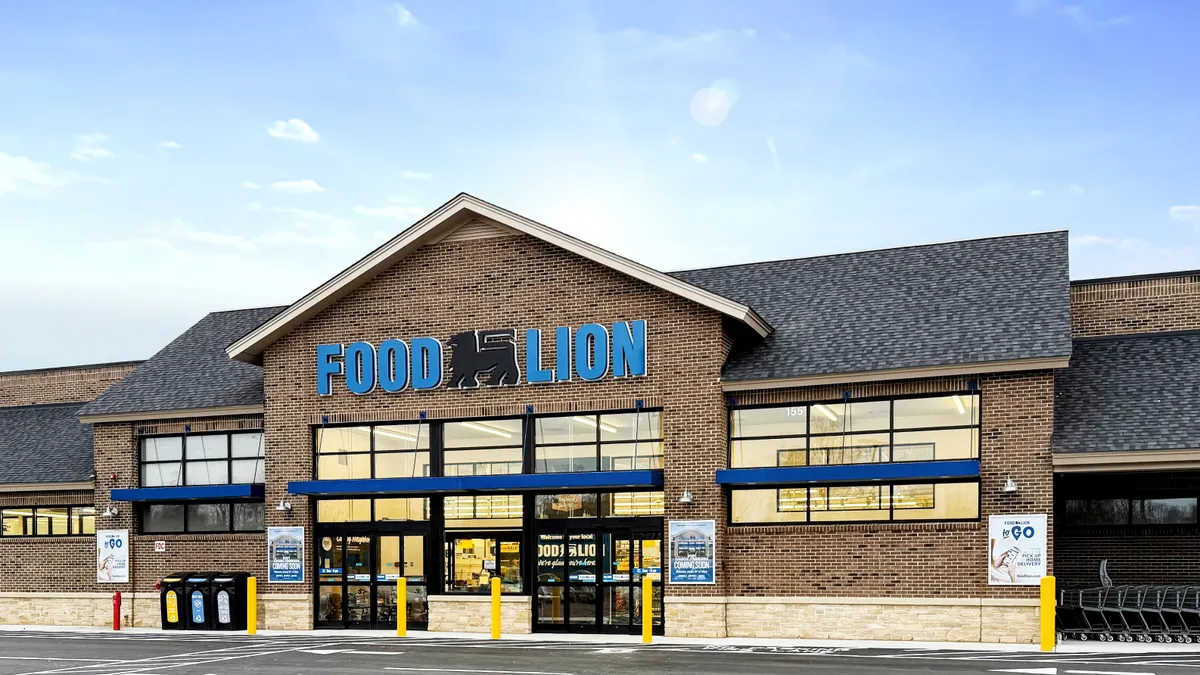 Food Lion прискорює розширення мережі магазинів 2 Зовнішній вигляд супермаркету Food Lion.