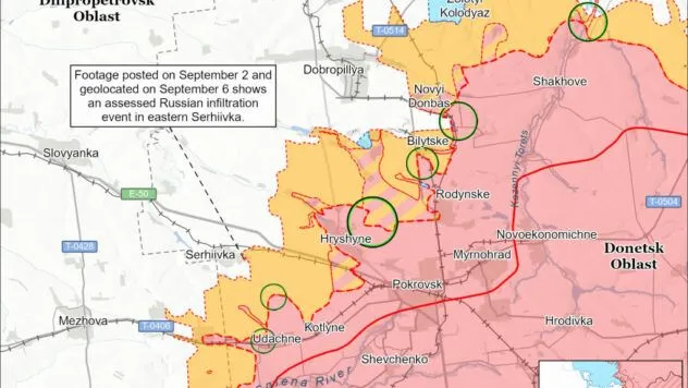 Карта бойових дій