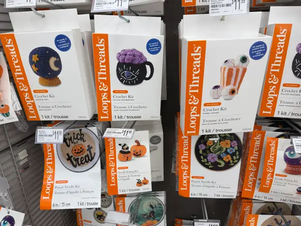 Порівняли осінній декор: Hobby Lobby проти Michaels 28 Набори для в'язання гачком на Хелловін у Michaels
