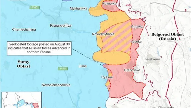 Карта бойових дій 1 вересня: актуальний стан фронту 9 Карта бойових дій на 1 вересня 2026 року
