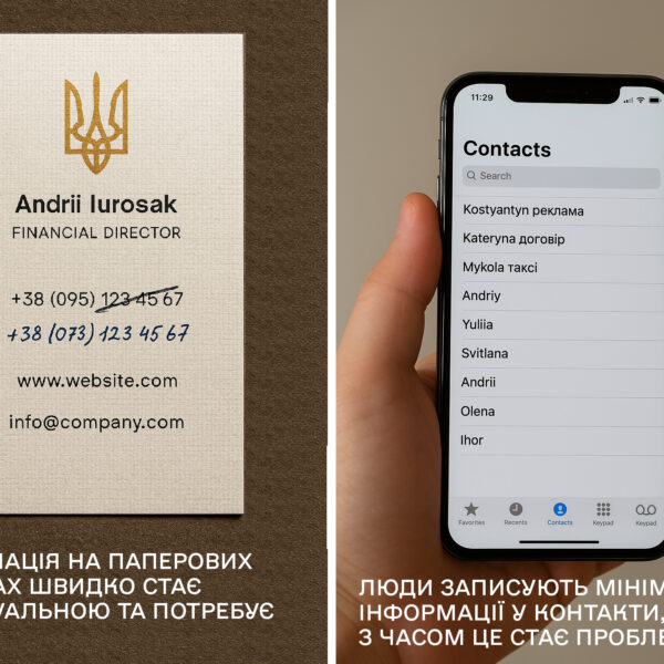 ПОРТАЛ новин 123 ЄВізитка оновила цифрові візитівки для українців