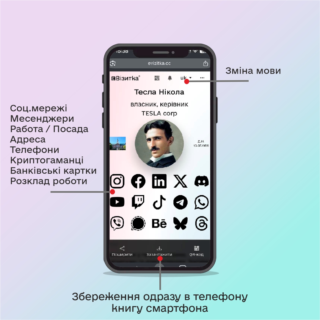 ЄВізитка оновила цифрові візитівки для українців 10